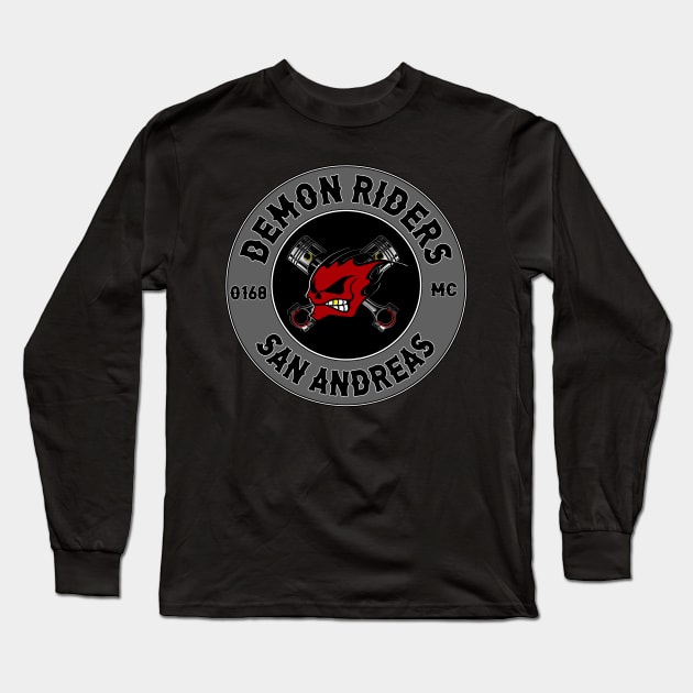 SAN ANDREAS - Demon Riders Long Sleeve T-Shirt by Hunter